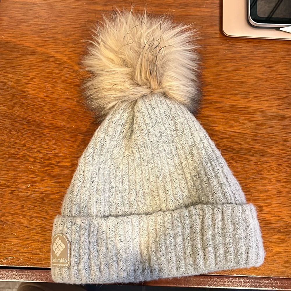 Columbia Winter Blur Pom Pom Beanie
